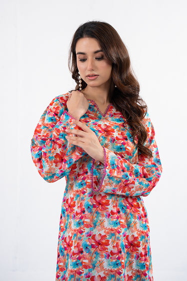 2 Piece -  Printed Lawn Suit