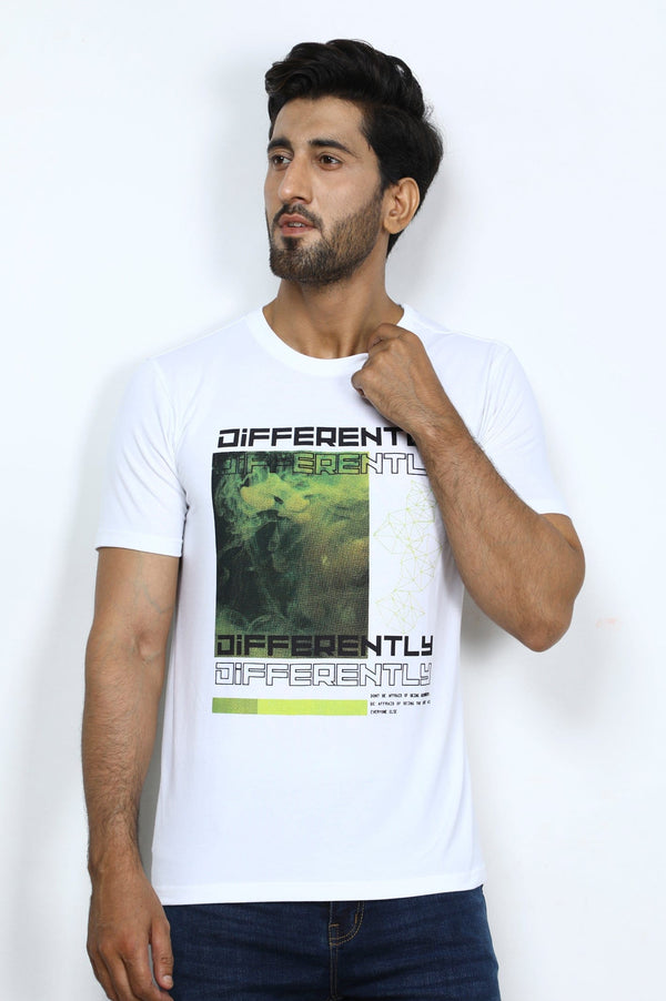 Men's Graphic Tees T-Shirt SKU: MGT-0014-WHITE - Prime Point Store