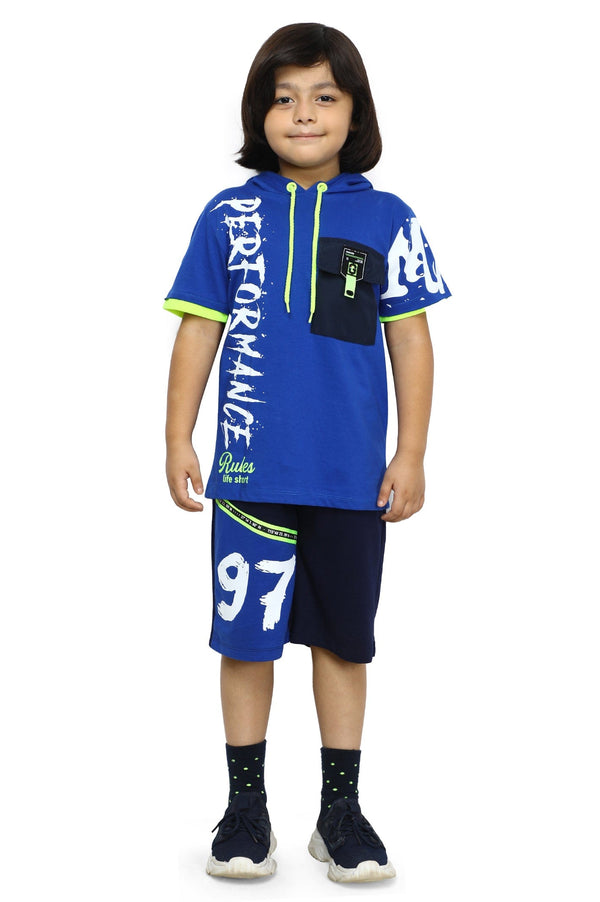 Boys Combo in R/BLUE SKU: BC-00016-R/BLUE - Prime Point Store