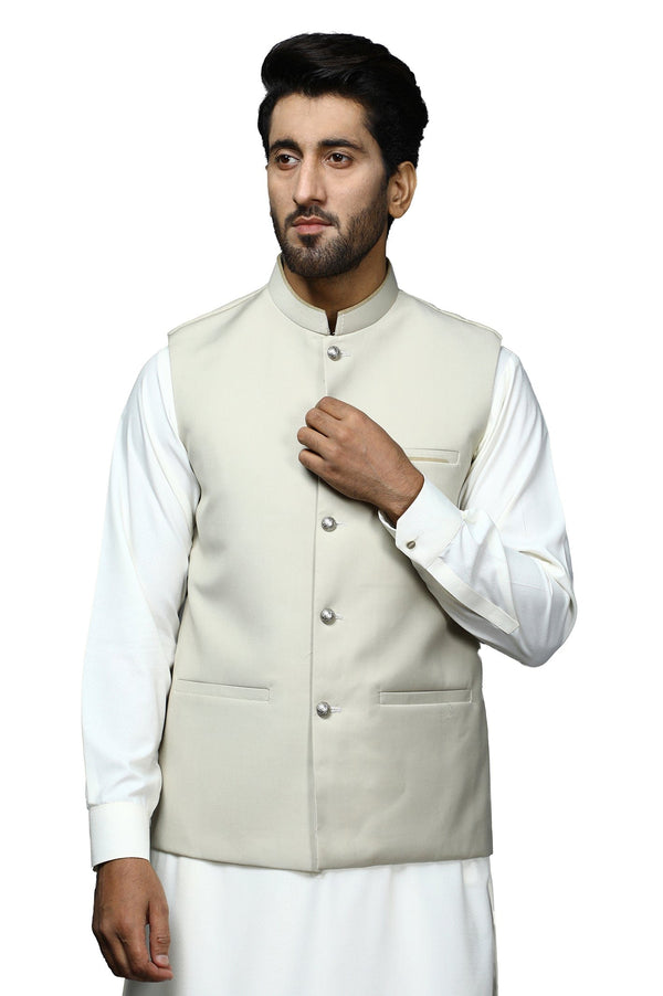 Waist coat For Men SKU: EWF-0017-FAWN - Prime Point Store