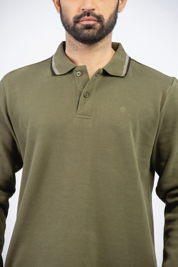 Full Sleeves Polo T-Shirt - Prime Point Store
