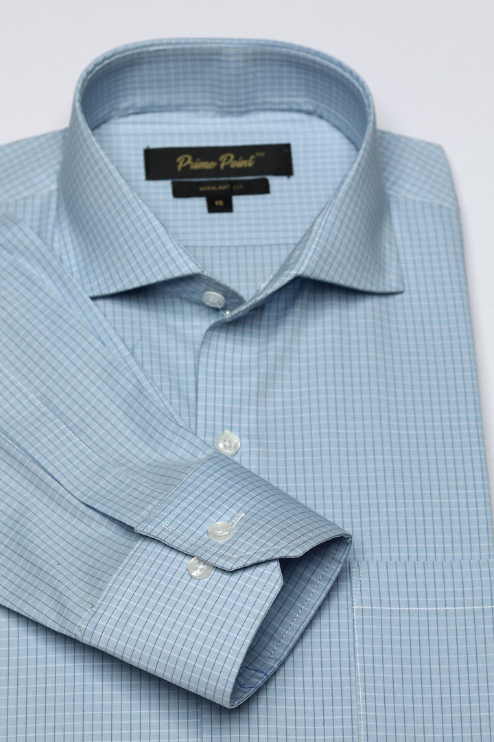 Men Formal Check Shirt - Prime Point Store